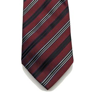Fashion Extra Long Striped Silk Woven Necktie